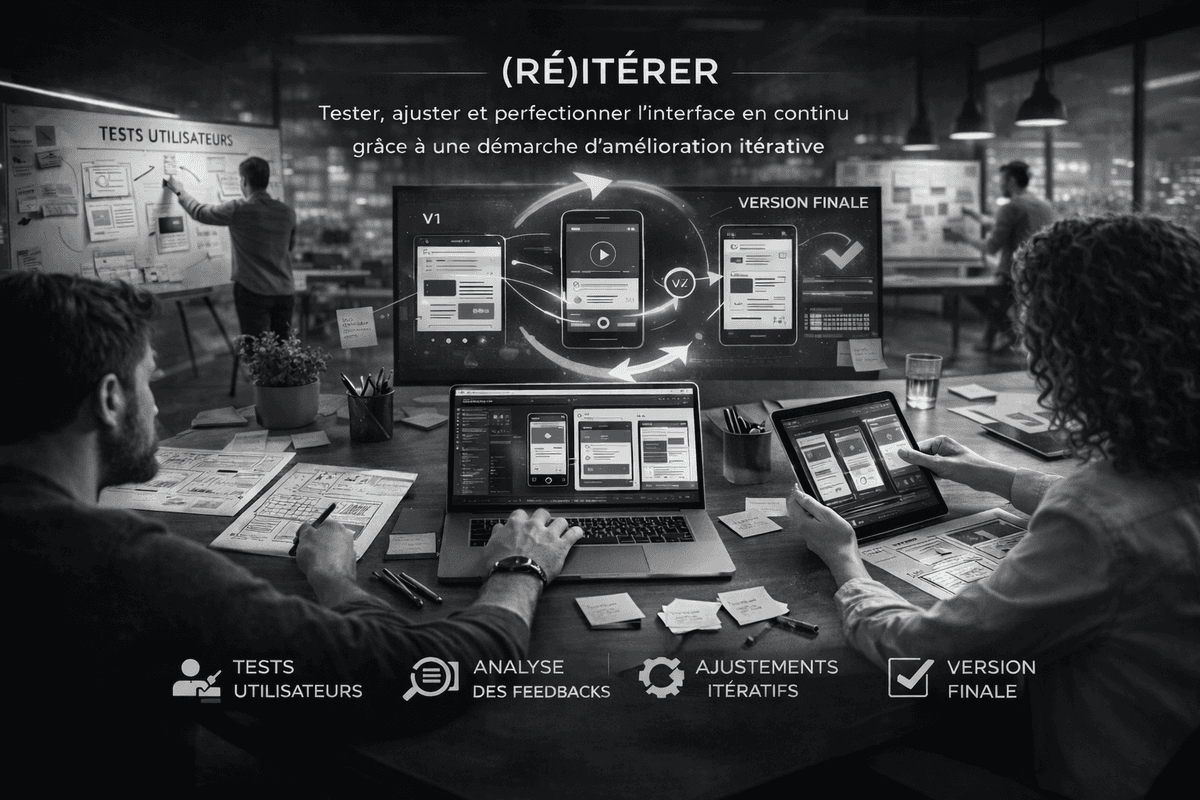 Itération design interface