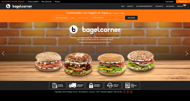 Bagel Corner - Homepage