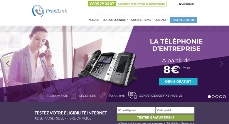 Proxilink, Expert en télécommunications et nouvelles technologies