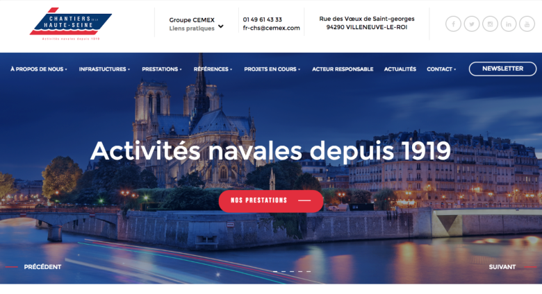 Chantiers de la Haute-Seine, spécialiste de la construction navale