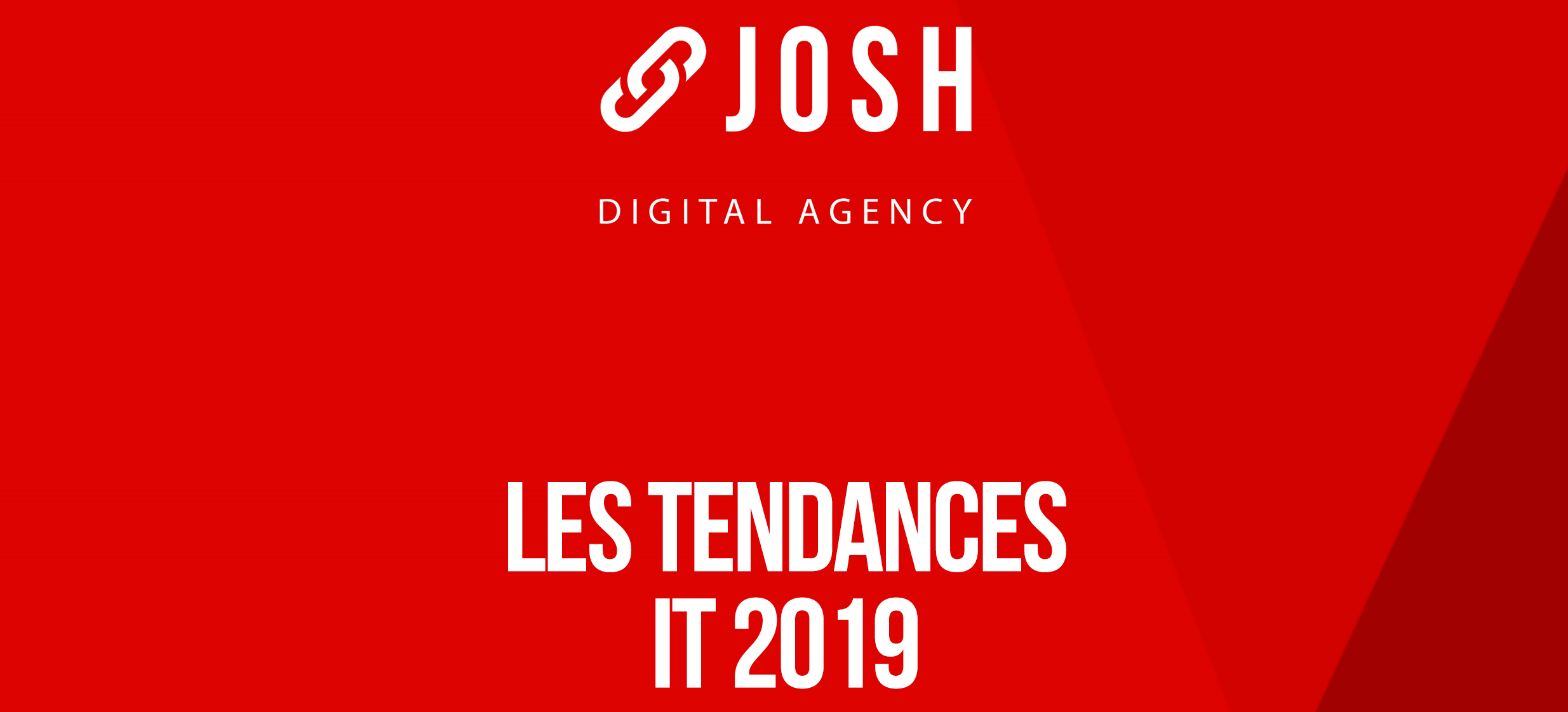 Infographie : les 10 tendances IT 2019