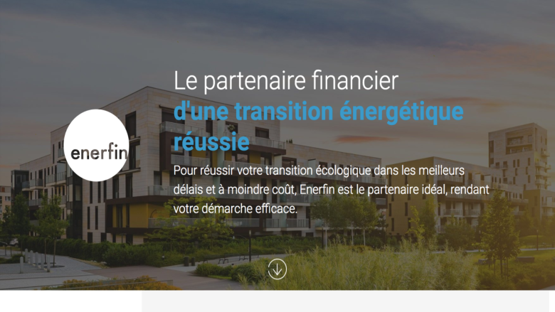 Enerfin, Partenaire financier vos solutions énergétiques