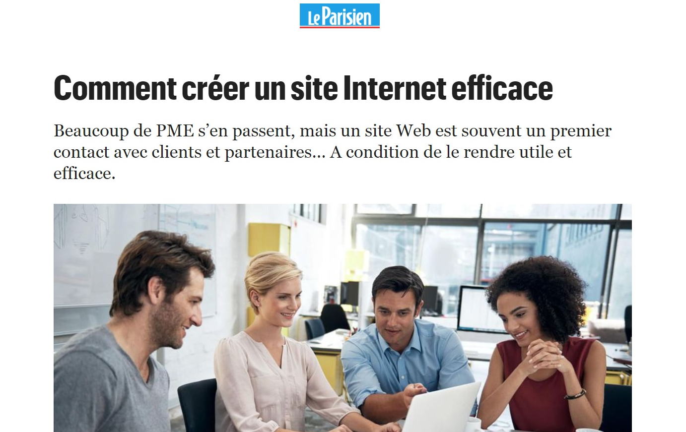 Josh Digital dans Le Parisien !